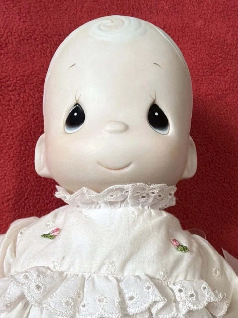 Precious moments Katie Clyne baby doll like new🌷